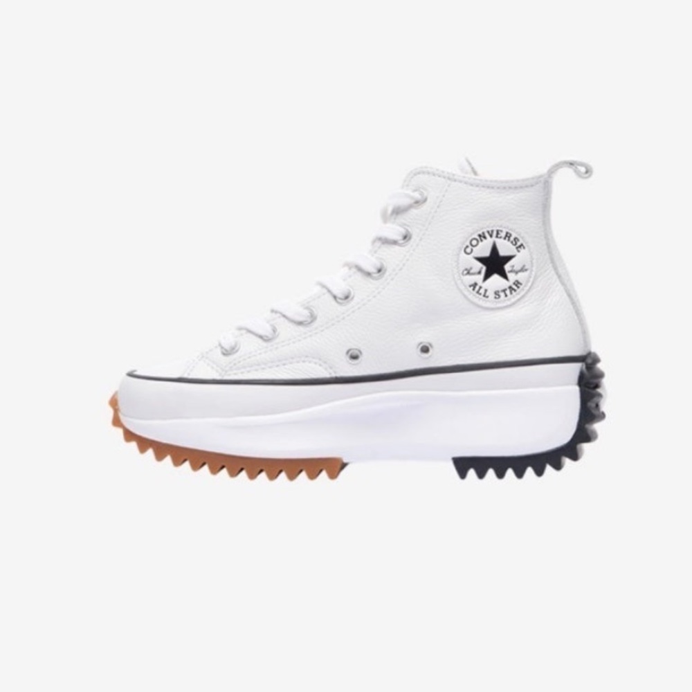 Converse Run Star Hike Platform High White size 7.5 NEW IN BOX